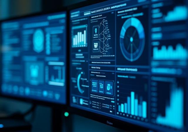 Digital security dashboard visualization for Johannesburg enterprise
