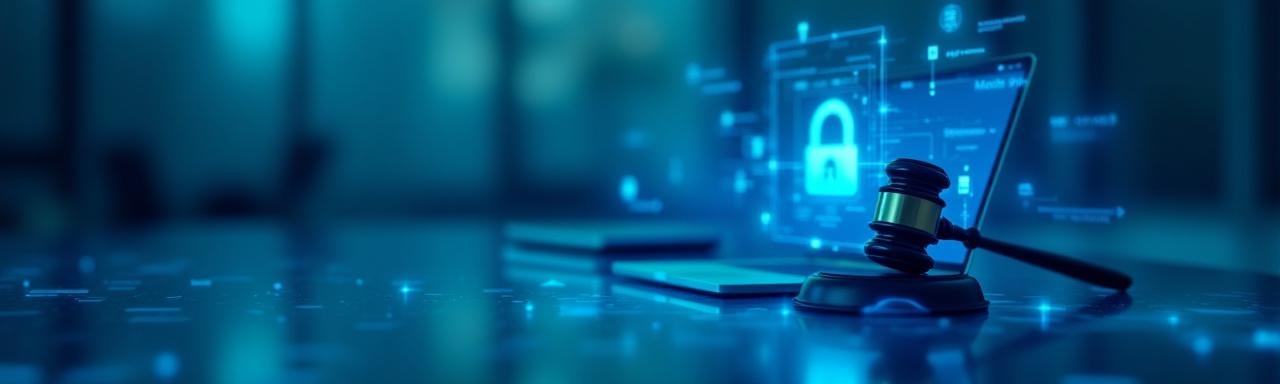 Law and Digital Technology Concept